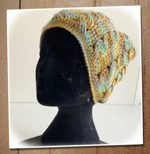 Braids golden emerald