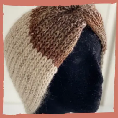 Headband (off-white-brown)